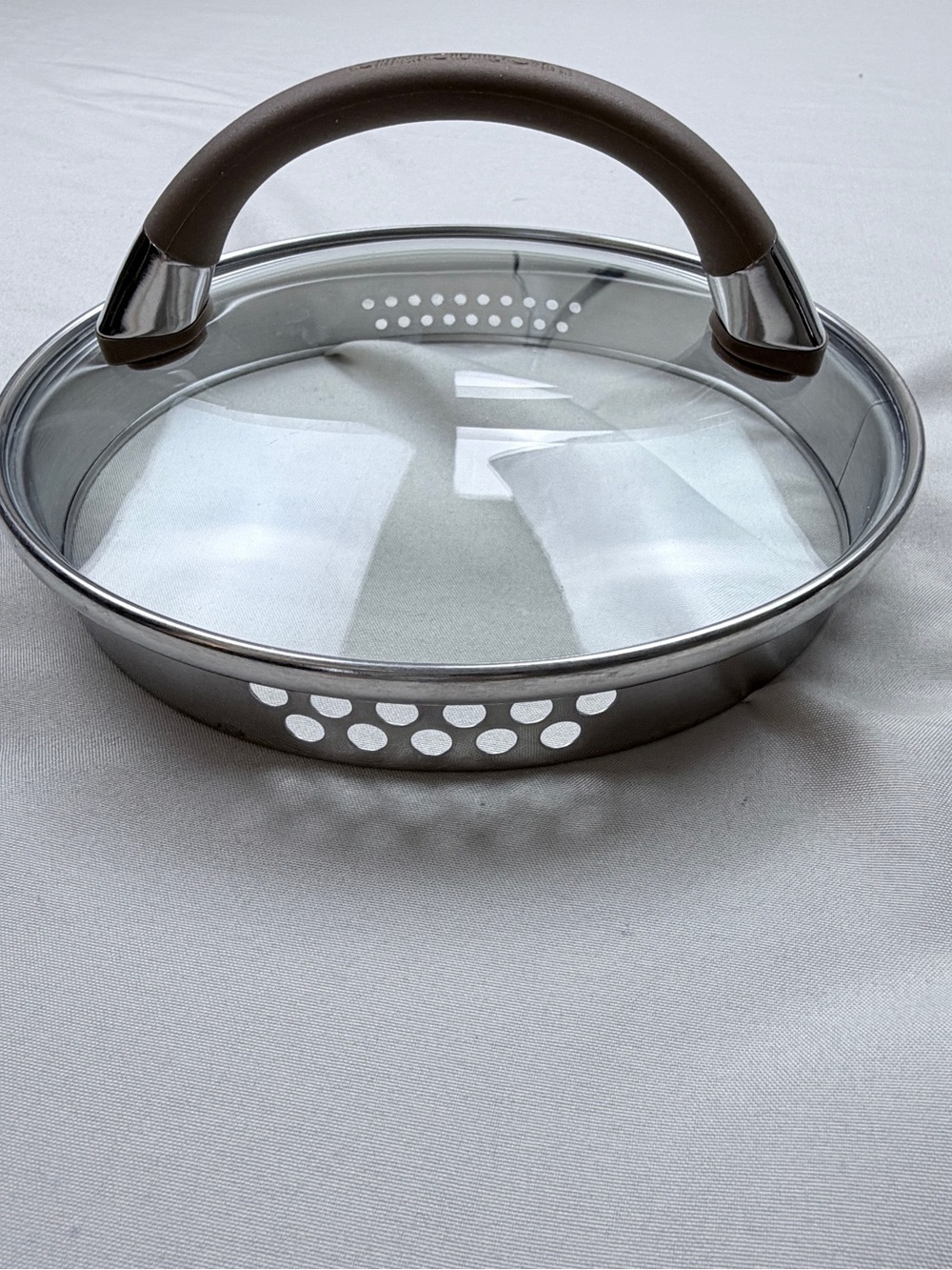 Circulon tempered glass cookware lid